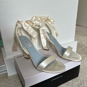 Nine West Kelsie Ankle Wrap Heels